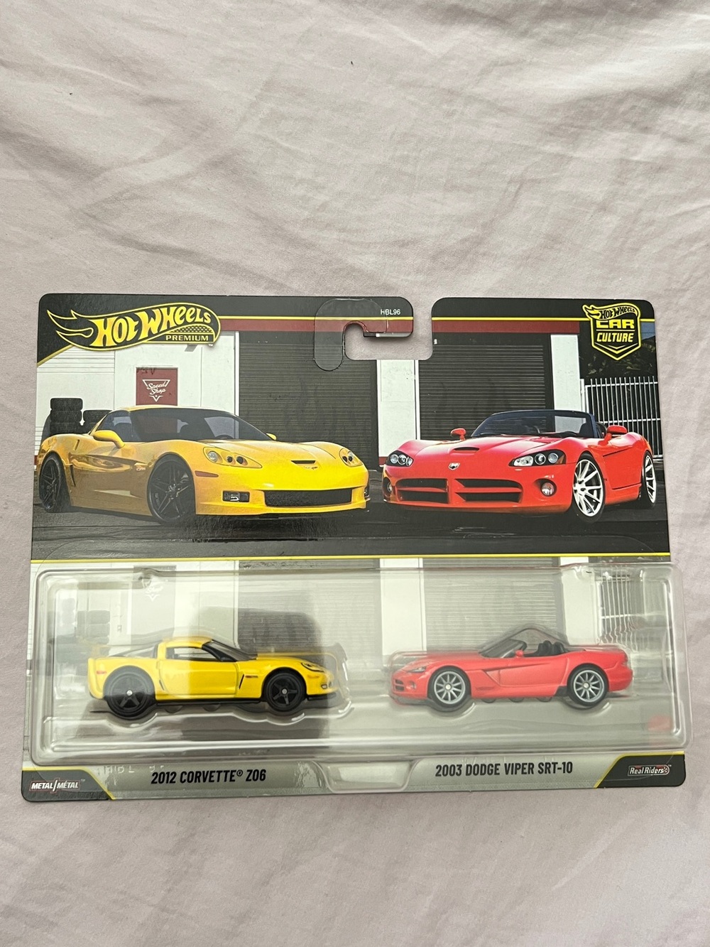 2026 Hot Wheels Car Culture 2 Pack , 2012 Corvette Z06 & 2003 Dodge Viper SRT-10